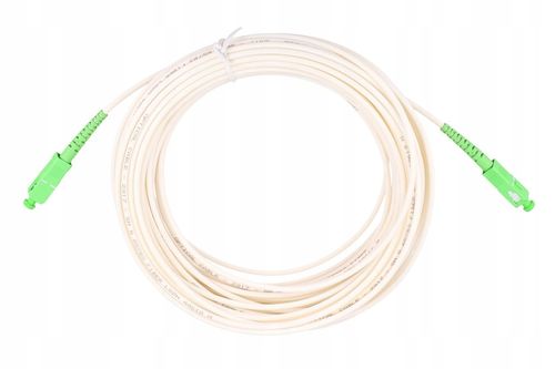 Patchcord światłowód kabel SC/APC-SC/APC 1m simple na Arena.pl