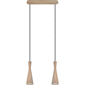 Lampa wisząca dąb Vegas 2pł