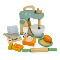 DLA DZIECI KREATYWNY DREWNIANY BLENDER KUCHENNY