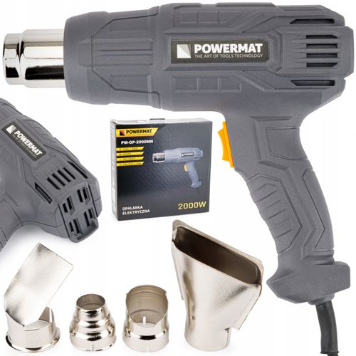 OPALARKA ELEKTRYCZNA POWERMAT 2000W 600°C na Arena.pl