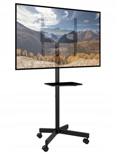 Stojak Podłogowy na telewizor TV 26-65 cali z półką Uniwersalny na Arena.pl