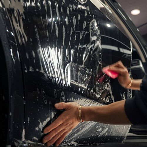 Folia Ochronna PPF Bezbarwna Samoprzylepna Gruba Na Stół Samochód Rower na Arena.pl