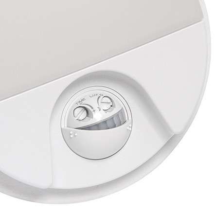 Elewacyjna lampa PEDRO 03793 Ideus zewnętrzna OPRAWA LED 15W 4000K z czujnikiem IP54 biała na Arena.pl