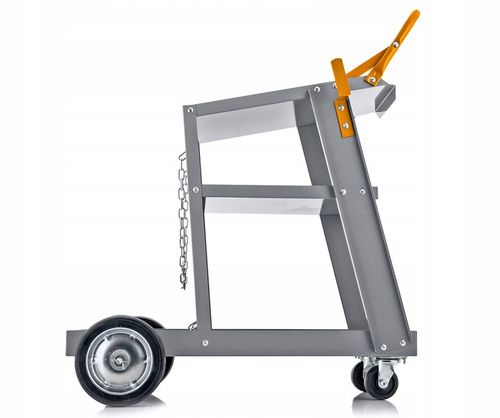 WÓZEK SPAWALNICZY DO SPAWAREK z półką na butle na kółkach 4 półki MP0181 na Arena.pl