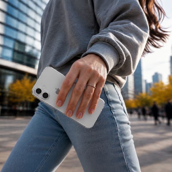 Teltech nakładka slim case 2mm do iPhone 13 transparentny zdjęcie 8