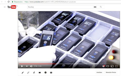 Alkomat PRO X-5 + kalibrujemy w dniu wysyłki na Arena.pl