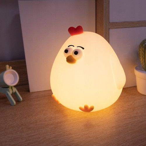 LAMPKA NOCNA LED SILIKONOWA 1W ZMIANA NATĘŻENIA 3000K na Arena.pl