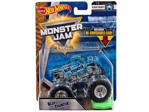 Hot Wheels - Monster jam autko Blue Thunder FLW85 na Arena.pl