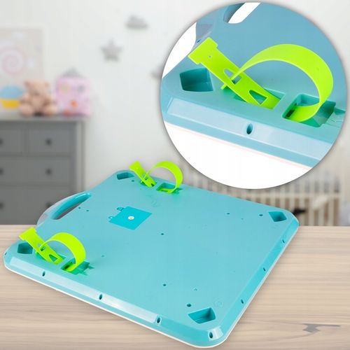 STOLIK EDUKACYJNY INTERAKTYWNY TABLICA MANIPULACYJNA KŁÓDKI KLUCZE PIANINO na Arena.pl