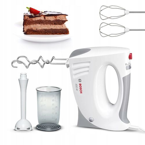 Mikser ręczny Bosch MFQ 3540 Turbo 450W Pojemnik Pulsacja na Arena.pl