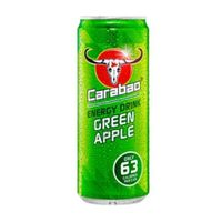 Carabao tajski napój energetyczny o smaku zielonego jabłka green apple 330ml