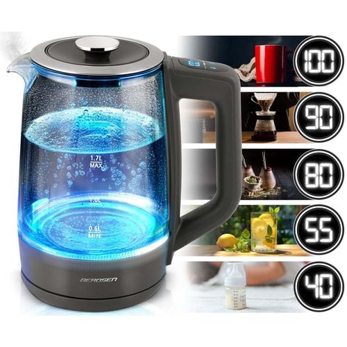 Czajnik elektryczny 1,7l Berdsen BD-711 szklany na Arena.pl
