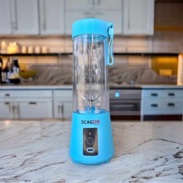 BLENDER BLENDY SCAGON PRZENOŚNY SHAKER Niebieski zdjęcie 14