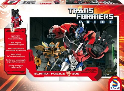 Schmidt Puzzle Transformers Prime + Figurka  200el OUTLET na Arena.pl