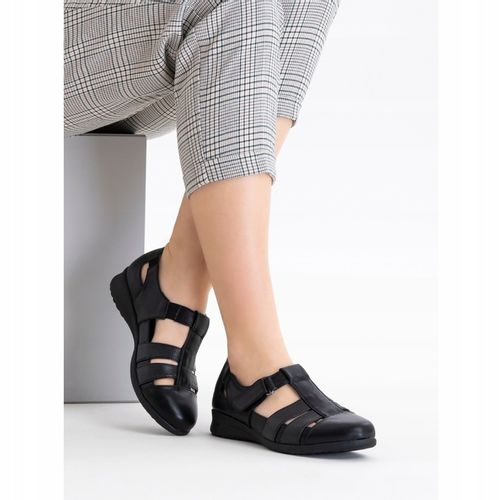 Sandały półbuty TĘGOŚĆ H oddychające RZEPY lekkie MIĘKKIE Wojtyłko na Arena.pl