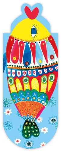 Zakładka Magnetyczna Owal Ryba Usta na Arena.pl