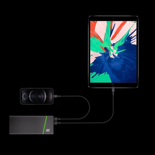 Mocny Kabel GreenCell PowerStream USB-A - Lightning 2m do iPhone 12 13 14 zdjęcie 4
