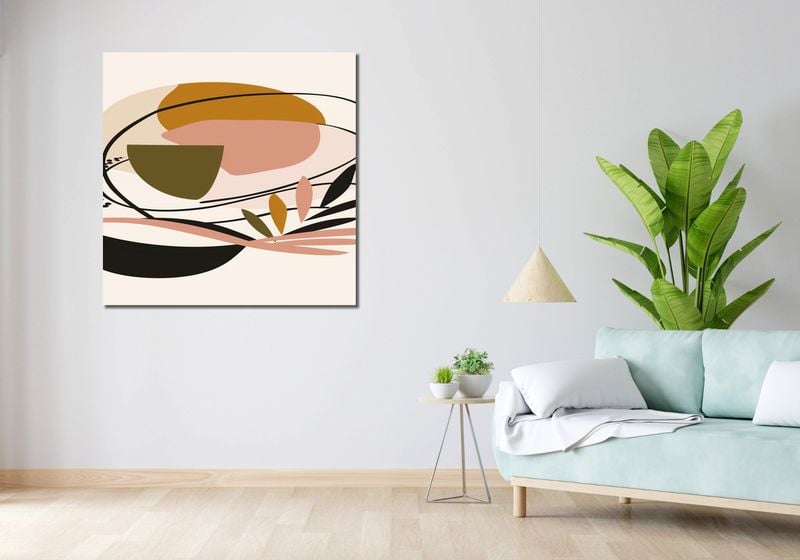 Obraz 100x100cm Szept Przyrody zdjęcie 2