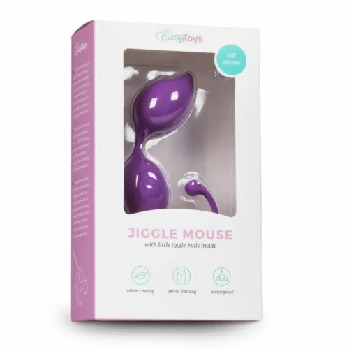 lovelife by ohmibod curved kegel balls fioletowe - trenażer mięśni kegla na Arena.pl
