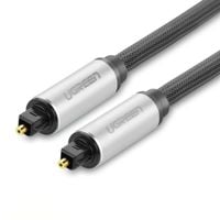 kabel przewód optyczny audio toslink spdif 2m - szary