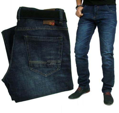 Spodnie regular fit pas 86cm RDS 32/34 -1771 na Arena.pl