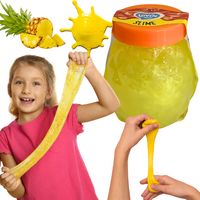 Kolorowy Neonowy Slime Glutek Glut Dla Dzieci Ananas Mix Kolorów 80169