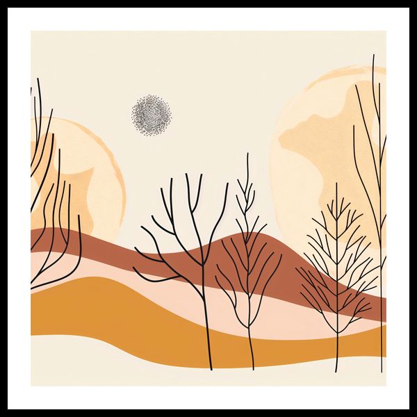 Plakat 70x70cm Wydarta Pustynia zdjęcie 3