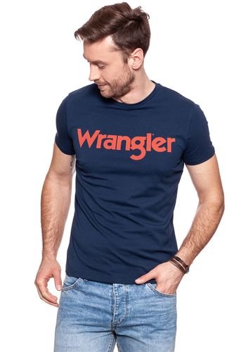 WRANGLER SS LOGO TEE NAVY W7A86D335 M na Arena.pl