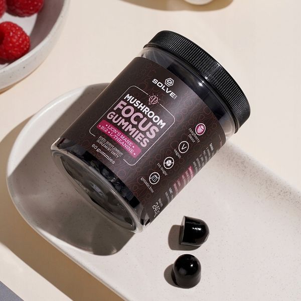 Żelki z Lion's mane Focus Gummies vegańskie i bez cukru zdjęcie 3