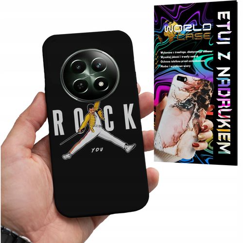 ETUI CASE DO REALME 12 5G - ROCK KAPELE WZORY FAN POKROWEIC PLECKI na Arena.pl