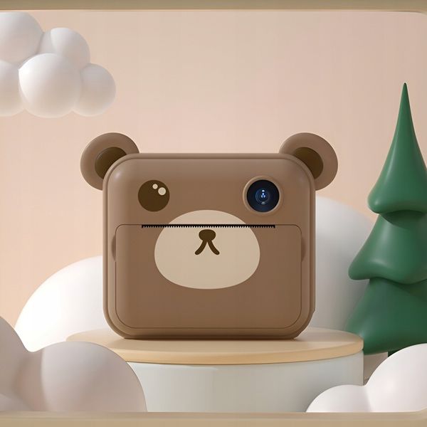 APARAT NATYCHMIASTOWY CYFROWY DLA DZIECI Z DRUKARKĄ KARTA 32GB + 2 ROLKI zdjęcie 2