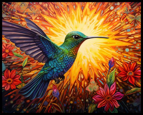 Plakat 76x60,5cm Koliber Barw na Arena.pl