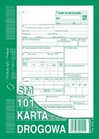 karta drogowa sam. osobowy a5 sm/101 802-3