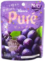 Żelki Puré Gummy Grape o smaku winogronowym 56g - Kanro