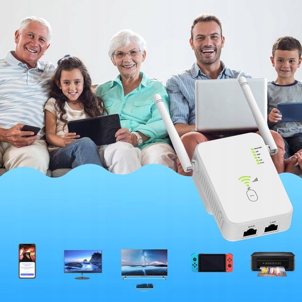 REPEATER WIFI WZMACNIACZ SYGNAŁU Dual Band 2,4Ghz/5Ghz AC1200 1200Mb/s zdjęcie 3