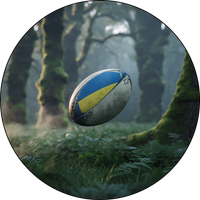 Opłatek na tort Rugby Piłka Gra Mecz Sport