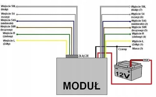 MODUŁ HAKA SAMOCHODOWEGO 12V STEROWNIK POLSKI na Arena.pl