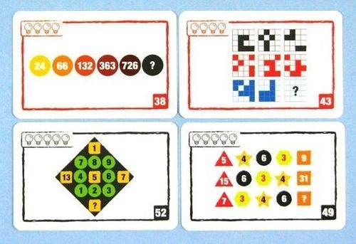 Gra Logic Cards - Zestaw niebieski (PL) na Arena.pl