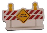 Bariera drogowa na tort topper toper budowa