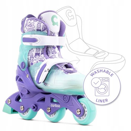 Rolki dla dzieci CARIBOO STEP 1 regulowane - 30-33 na Arena.pl