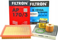 2X FILTRON ZESTAW KOMPLET FILTRÓW LEXUS CT 200h TOYOTA PRIUS W3 W4 1.8 HYBR