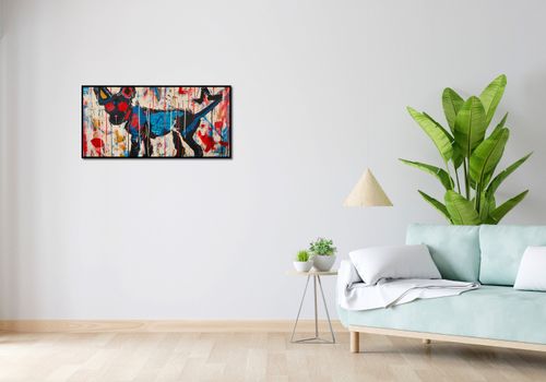 Plakat 91,3x44,5cm Miejski Pies na Arena.pl