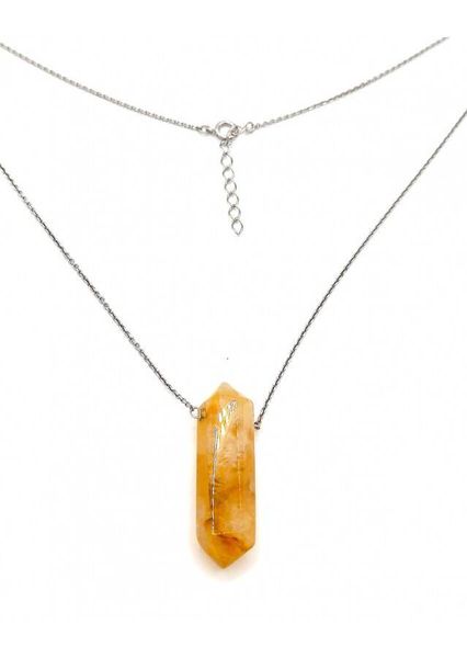 Naszyjnik CYTRYN BOGACTWO 925 zdjęcie 1