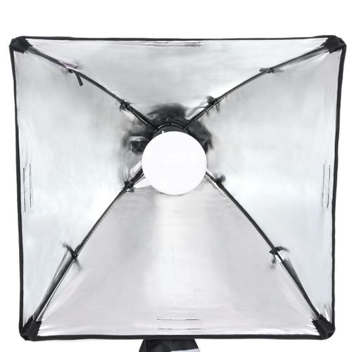 Fotograficzny zestaw studyjny z lampami i tłem na Arena.pl