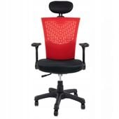 Fotel obrotowy Artnico czerwony