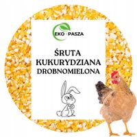 Śruta Kukurydziana Kukurydza Mielona Pasza Dla Drobiu Zanęta Karma 10 kg