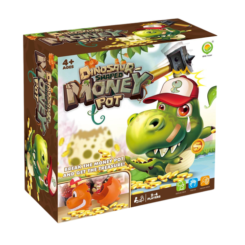 Gra Skarbonka W Kształcie Dinozaura Rozwalanie Gra Interaktywna Młotek na Arena.pl