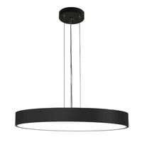 LAMPA wisząca NUNGO 8551 Shilo okrągła OPRAWA zwis LED 24,48W 4000K loftowy czarny