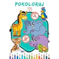 pokoloruj. zoo - kolorowanka malowanka dla dzieci