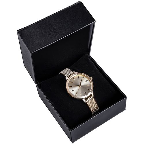 pudełko na zegarek eko skóra czarno-czerwone pbes-1 na Arena.pl